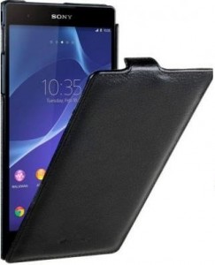  Melkco Jacka leather case  Sony Xperia T2, black (SEXT2ULCJT1BKPULC)