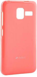  Melkco  Lenovo A850+ Poly Jacket TPU Pink (LNLA85TULT3PKPL)
