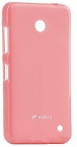 Melkco Nokia Lumia 530 Poly Jacket TPU Pink (NKL530TULT2PKPL)