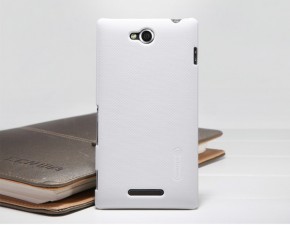    Sony Xperia C Nillkin Super Frosted Shield White (6100821) (1)