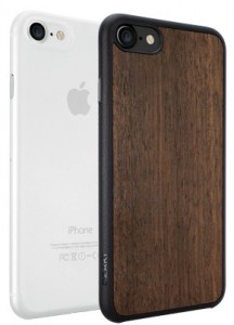   Ozaki O!coat Jelly+Wood 2 in 1  iPhone 7 Ebony+Clear (OC721EC) 3
