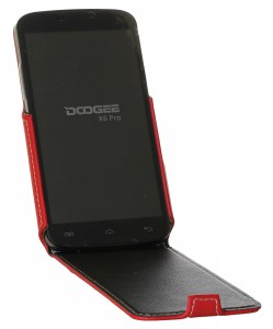  Red Point Doogee X6 Pro Flip case Red 4