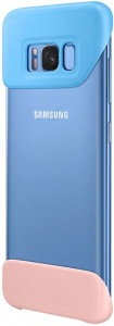  Samsung 2 Piece Cover Galaxy S8 Plus Blue Peach 4