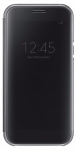 - Samsung Clear View Cover A5 2017 Black (EF-ZA520CBEGRU)
