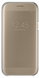 - Samsung Clear View Cover A5 2017 Gold (EF-ZA520CFEGRU)