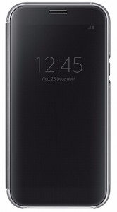 - Samsung Clear View Cover A7 2017 Black (EF-ZA720CBEGRU)