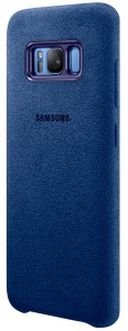  Samsung S8/EF-XG950ALEGRU - Alcantara Cover Blue 3