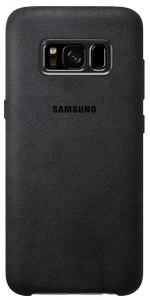  Samsung S8+/EF-XG955ASEGRU - Alcantara Cover Dark Gray