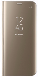  Samsung S8/EF-ZG950CFEGRU - Clear View Standing Cover Gold