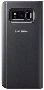  Samsung S8+/EF-ZG955CBEGRU-Clear View Standing Cover Black 3