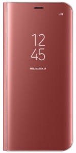  Samsung S8+/EF-ZG955CPEGRU -Clear View Standing Cover Pink