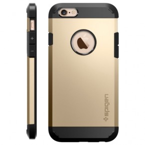 - Spigen Case Tough Armor Champagne Gold  iPhone 6/6S (SGP11613) 3