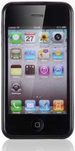  iPhone4 Voorca Crystal case Black 3