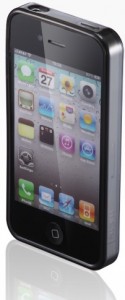  iPhone4 Voorca Crystal case Black 4