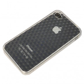  iPhone4 Voorca Jelly case White