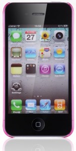   iPhone4 Voorca Fingerprint case Red (2)