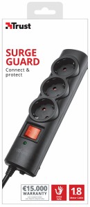Գ  Trust Surge Protector 3 ports (21056) 5