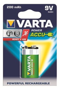  Varta Power Accu 6F22 9V 200mAh BLI 1 Ni-MH