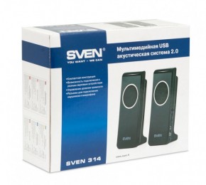 A  Sven - 314 USB black 5