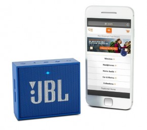   JBL Go Wireless Speaker Blue (JBLGOBLUE) 5