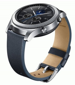  Samsung Gear S3 Classic Leather Band Olive Navy Blue (ET-YSL76MNEGRU)