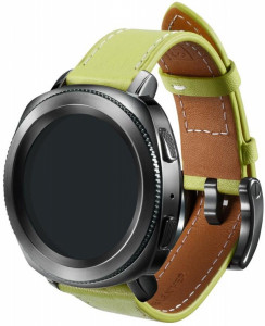  Samsung Gear Classic Leather Olive-Green (GP-R600BREEBAE) 4