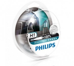  Philips 12258XVS2 H1 55W 12V P14,5s X-treme Vision 100% 3
