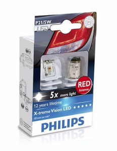   Philips 12899RX2 P21W LED 12/24V X2 3