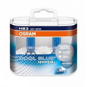  Osram 69005CBH+ Cool Blue Hyper PLUS HB3 70W 12V P20d 10X2 HardDuopet 4