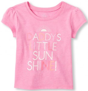   Childrens Place Daddy's Little Sunshine! 9-12  (74-77) S/D Enchanted