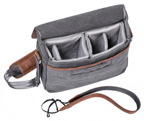  Olympus OM-D Messenger Bag Leather + Strap 4