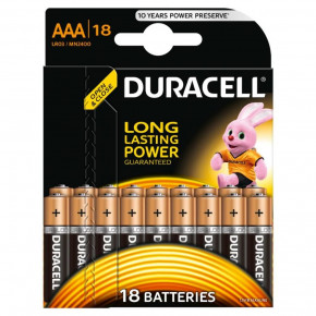  Duracell Basic AAA LR03 18 