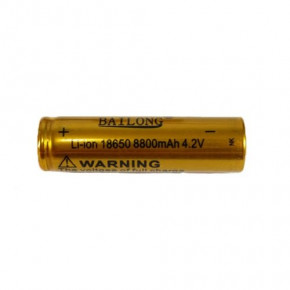  Li-Ion Bailong 18650 8800 mAh 4.2V Gold 4