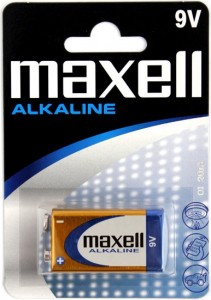  Maxell Alkaline 9V 6LR61 Blister 1 (MXBLR6LR61)