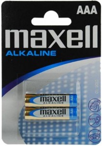   Maxell Alkaline LR03/AAA Blister 2 (MXBLR032B) (0)
