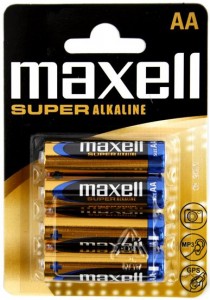  Maxell S/Alkaline LR06/AA Blister 4 (MXBLR06S)