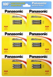  Panasonic LR03 Alkaline Power 1x12 