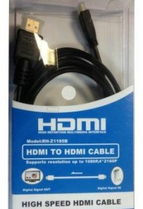  ATcom HDMI A-D micro cable 1.0m 3