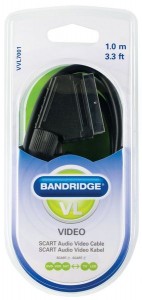   Bandridge ValueLine VVL7001 SCART 1m