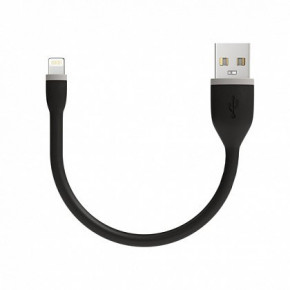  Satechi Flexible Charging Lightning Cable Black 6 0.15 m (ST-FCL6B)