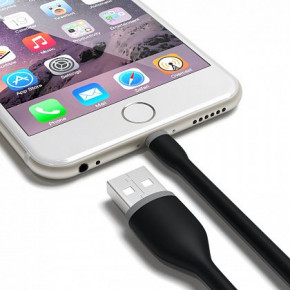  Satechi Flexible Charging Lightning Cable Black 6 0.15 m (ST-FCL6B) 4