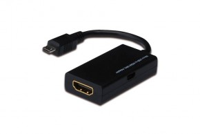  Digitus USB microB to HDMI MHL (M/F) (AK-300305-002-S)