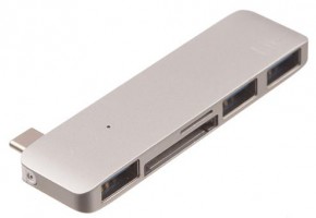  Kit USB-C Multiport USB-C to 3xUSB 3.0 Silver (C5IN1SL)