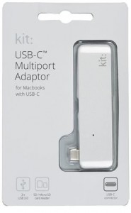  Kit USB-C Multiport USB-C to 3xUSB 3.0 Silver (C5IN1SL) 3