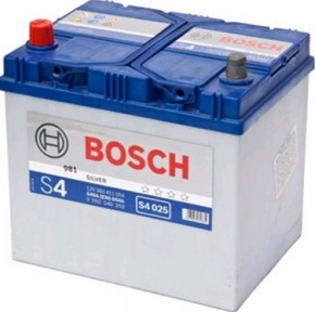    Bosch S4 Silver S4025 12v L EN540 60Ah Asia