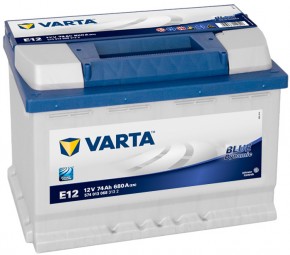   Varta Blue Dynamic E12 74Ah-12v L EN680