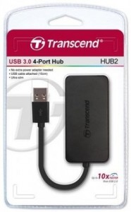 USB-HUB Transcend USB 3.0 HUB 4 ports (TS-HUB2K)