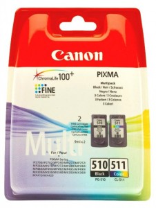  Canon PG-510+CL-511 Multipack Black+Colour 2970B010