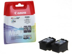  Canon PG-510+CL-511 Multipack Black+Colour 2970B010 3
