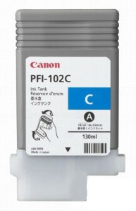   Canon PFI-102C  Canon iPF500/600/700 Cyan